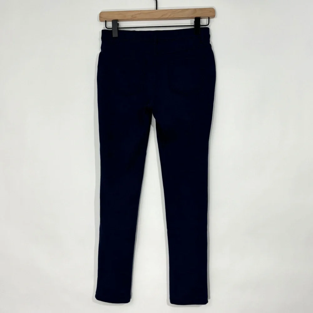 The Children’s Place Big Girl’s Size 12 Blue Ponte Knit Stretch Pull On Jeggings